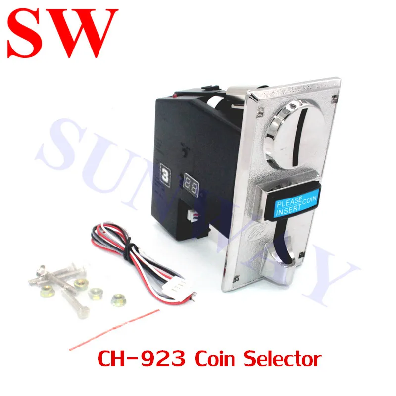 CH-923/CH-924/CH-926 Multi Electronic Coin Acceptor 3-6 kinds of Coins for Vending Machine /Timer Box Arcade Game Parts