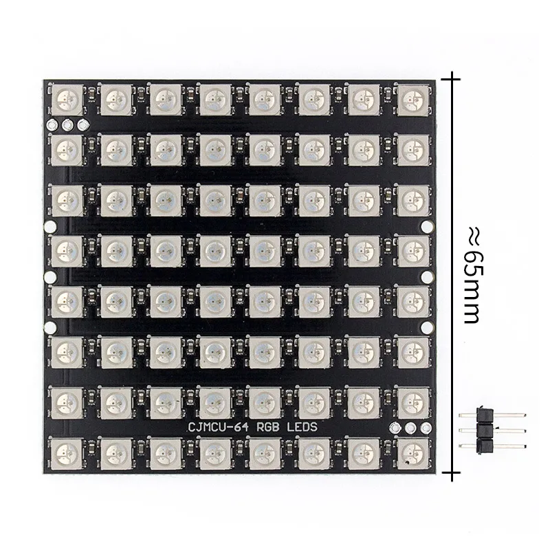 وحدة قيادة Ws2812 جيجابايت ، 8/12/bit ، rgb ، أضواء قيادة مدمجة بالألوان الكاملة ، دائرية ، لوحة حلقية إلكترونية ، تصنعها بنفسك