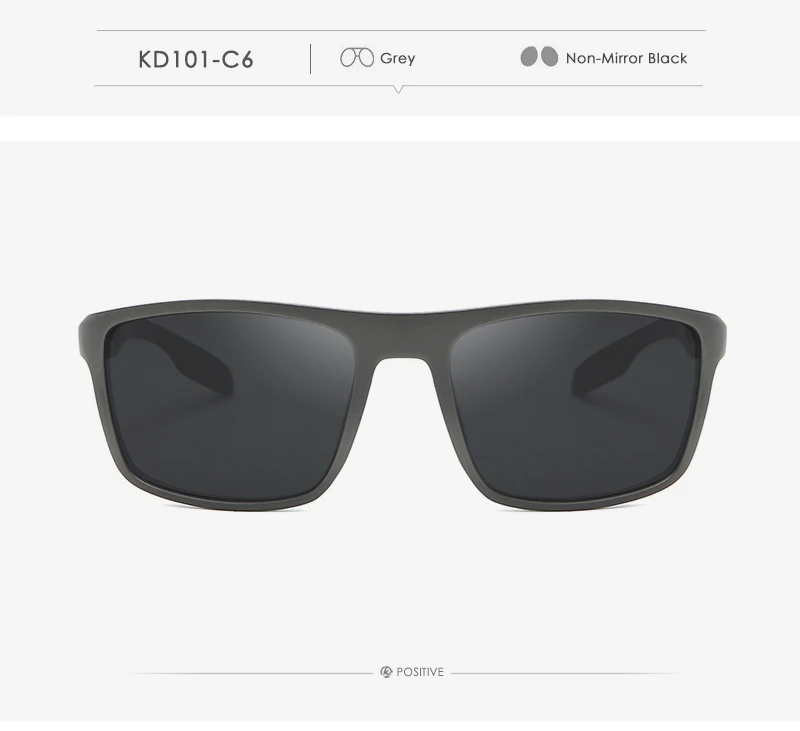 KDEAM VIP Bieten Ultra Licht Rechteckigen Polarisierte Und Photochrome Sonnenbrille Männer – Detail 19