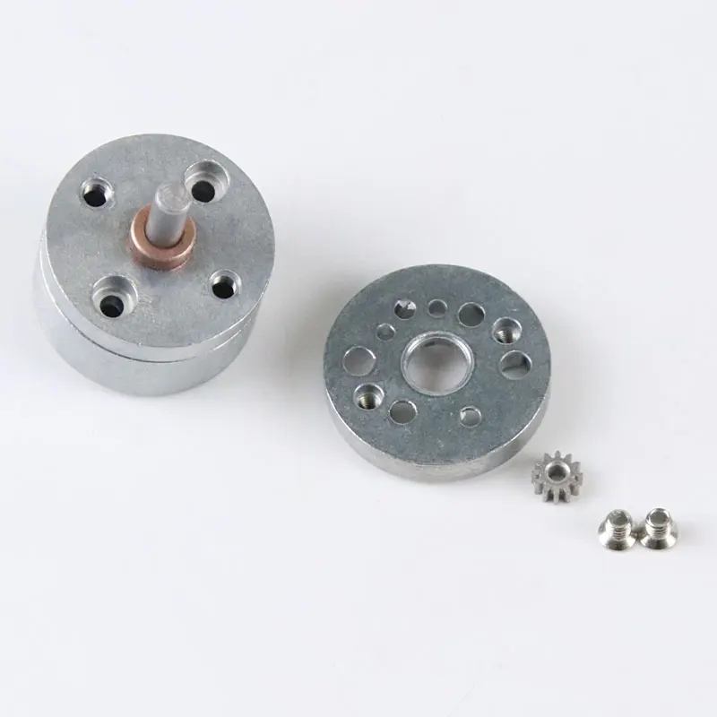 JGA25 reductor de engranajes de Metal longitud 17-27mm relación 4,4-500 accesorios de Motor reductor pequeño caja de cambios de Motor eléctrico de CC