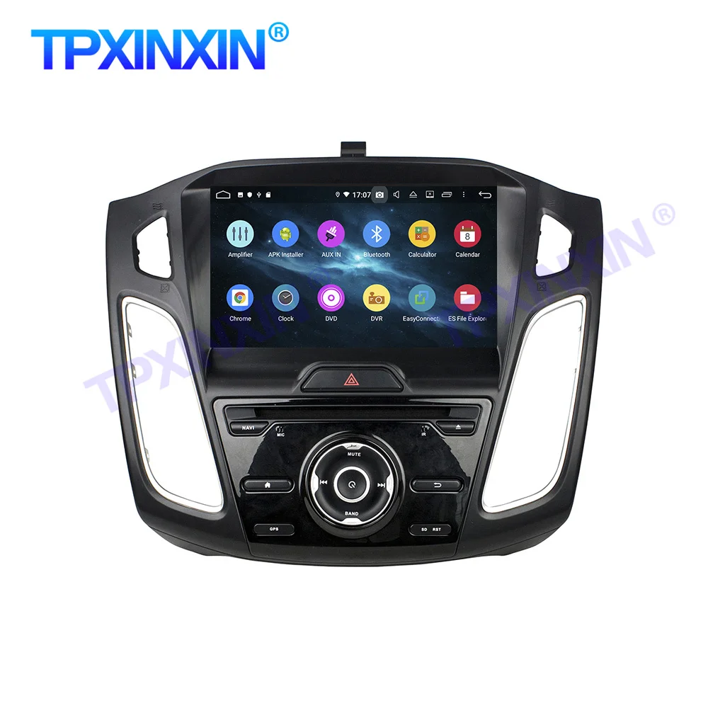 PX6 Android 10 4G + 128G Carplay для Ford Focus 2015-2018 мультимедийный плеер магнитофон GPS-навигация Авторадио головное устройство DSP