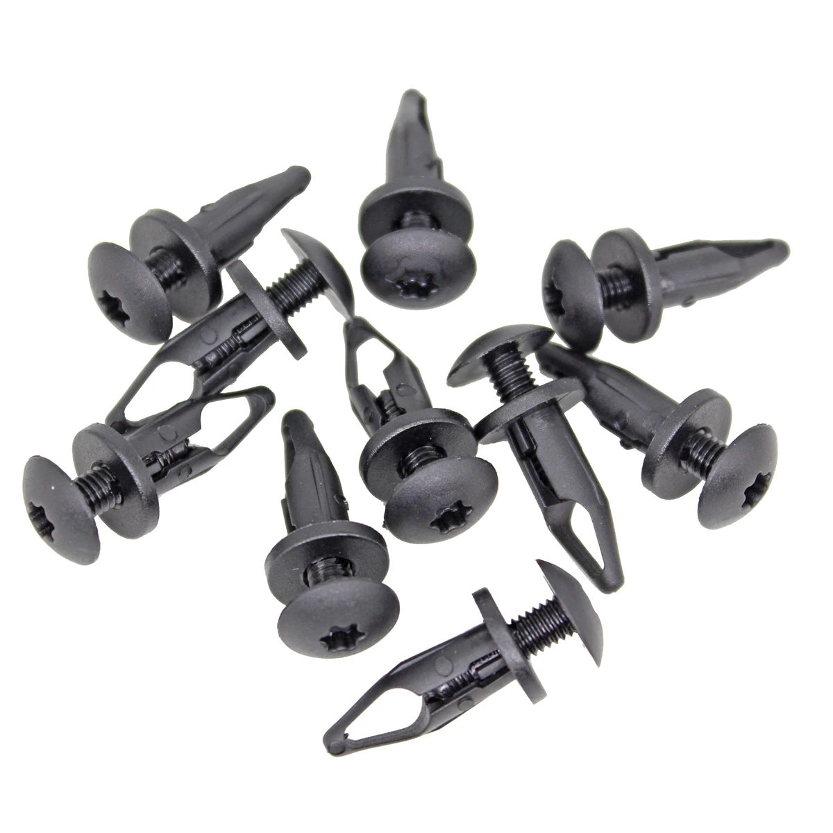 

10pcs Fastener Rivet Clips Bumper Cover Door Panel Push Pin Retainer For GM 10089262 21042098 55075139 For Auveco 14987