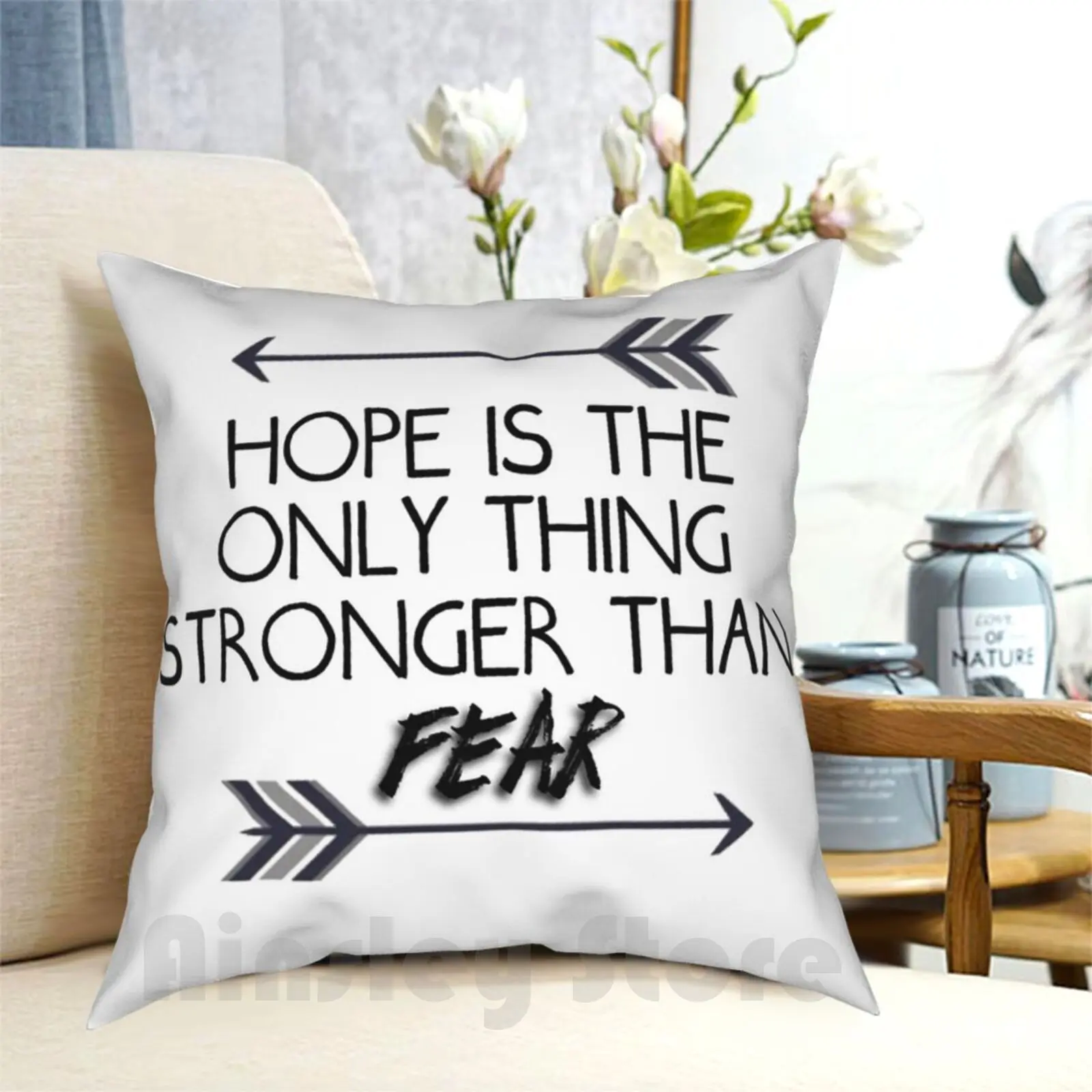 The Hunger Games Quote Design Pillow Case Printed Home Soft DIY Pillow cover Hunger Games Catching Fire Books Book Reading