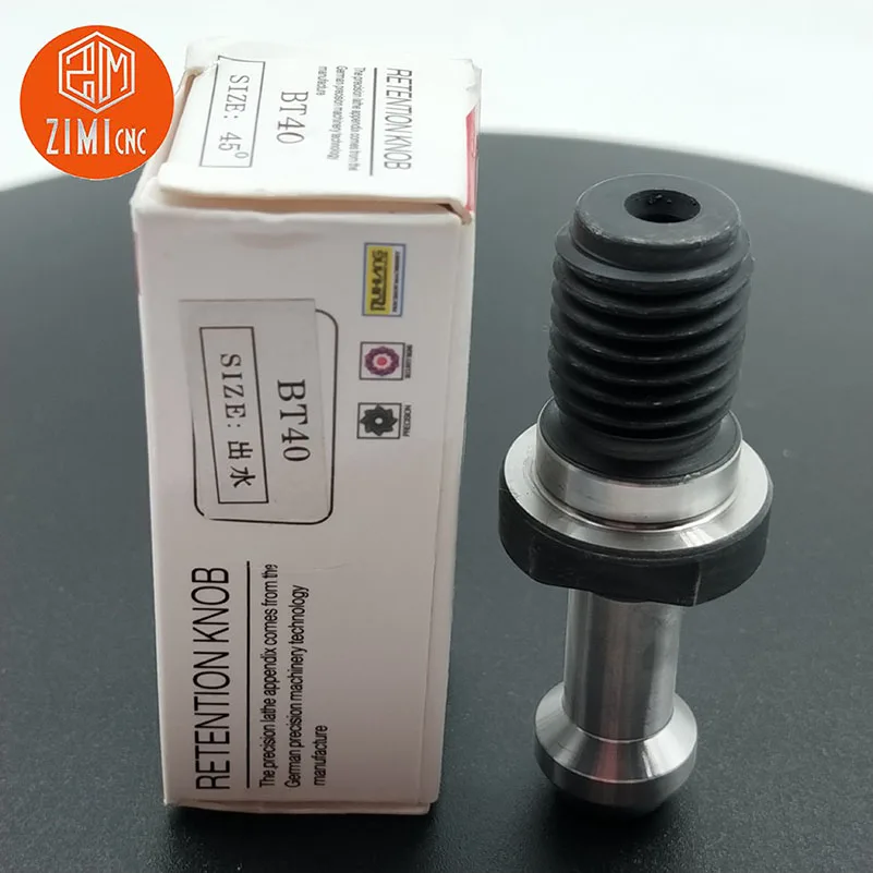 

BT40 45 degree high precision machining center rod BT40 tool holder Latin Pull Stud Retention Knob CNC milling attachment