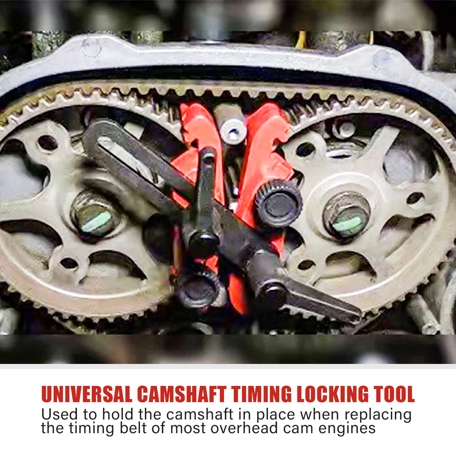 Universal Camshaft Locking Tool Timing Retainer Single and Double Camshaft Engine Timing Tool Cam Camshaft Lock Holder