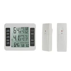 Home Wireless Indoor Outdoor Thermometers Electronic Refrigerator Thermometer Temperature Measuring Device