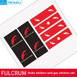 READU road bike hubs stickers and road bicycle Gas Stickers set Wheels Hubs Stickers gas sticker bicycle decals set