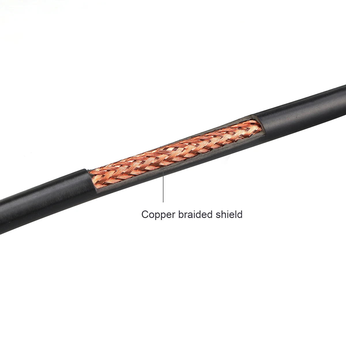 Imagem -02 - Retevis-low Loss Coaxial Extend Cabo 503 Pure Copper Alimentador de 15 Metros para Walkie Talkie Repetidor Rt97 Conector Sl16 Adicionar Sinal