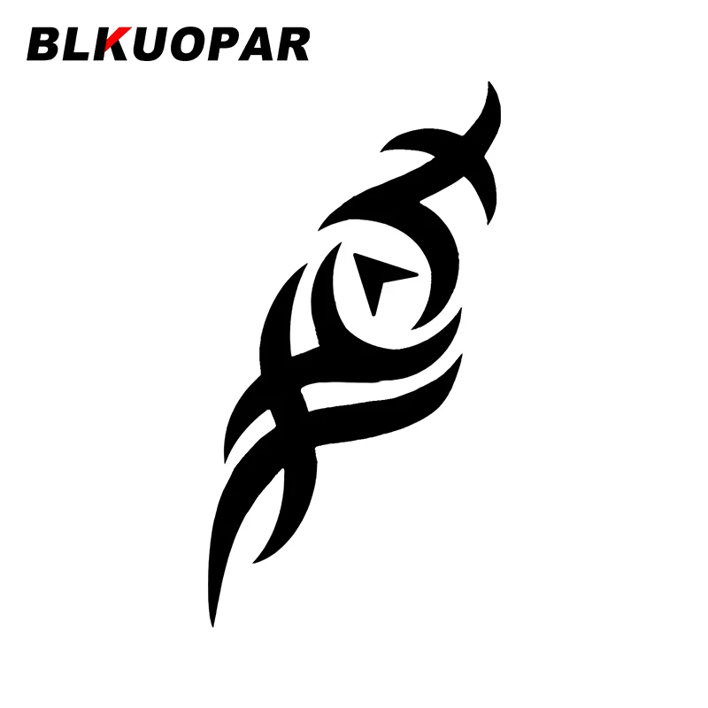 BLKUOPAR for Tattoo Image Decals Vinyl Material Car Stickers Surfboard Laptop Waterproof Campervan Sunscreen Funny Decoration