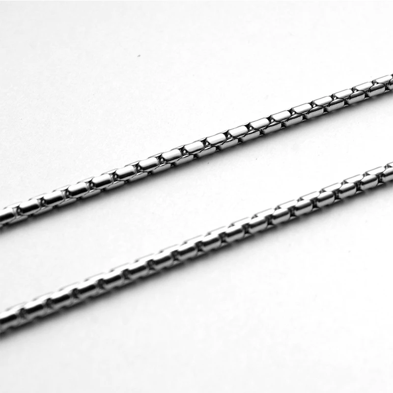 Long Necklace for Mens Jewelry on The Neck Chains Necklace Mens Stainless Steel  Necklace Hip Hop Chain Gifts for Male Wholesale