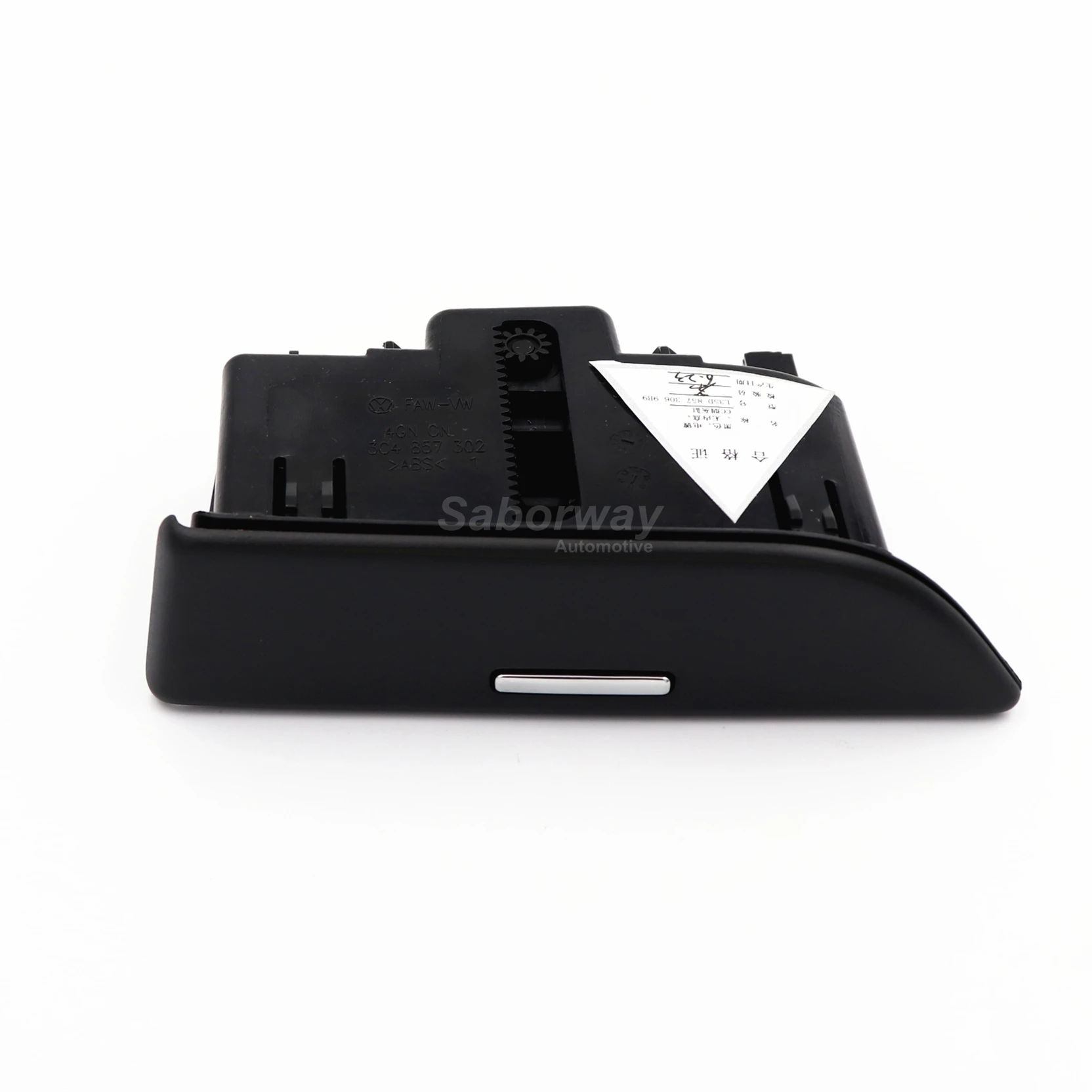 Saborway Rear Right Black Door Ashtray With Liner For Passat B6 CC 3C4 857 302/35D 857 306 9B9