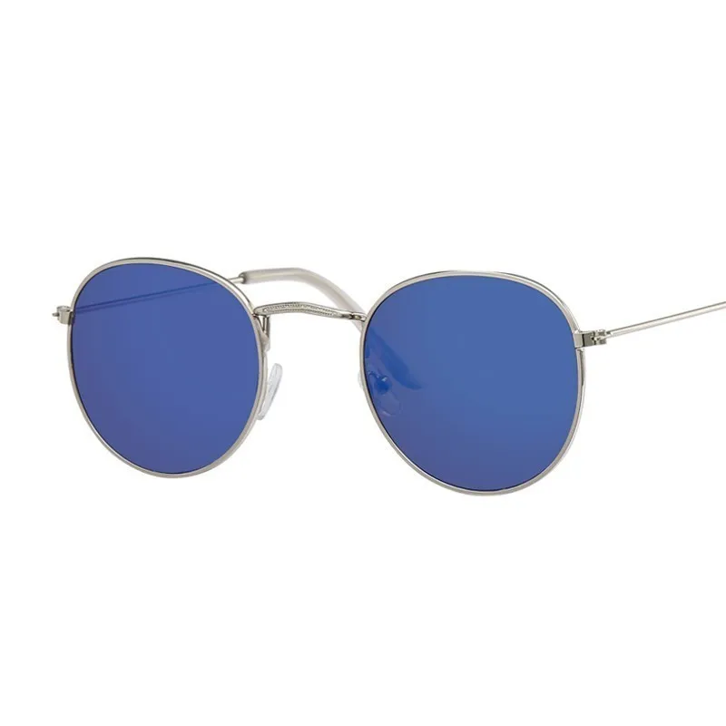 2020 Classic Small Frame Round Sunglasses Woman/Man Brand Designer Alloy Mirror Sun Glasses Female Male Vintage Modis Oculos