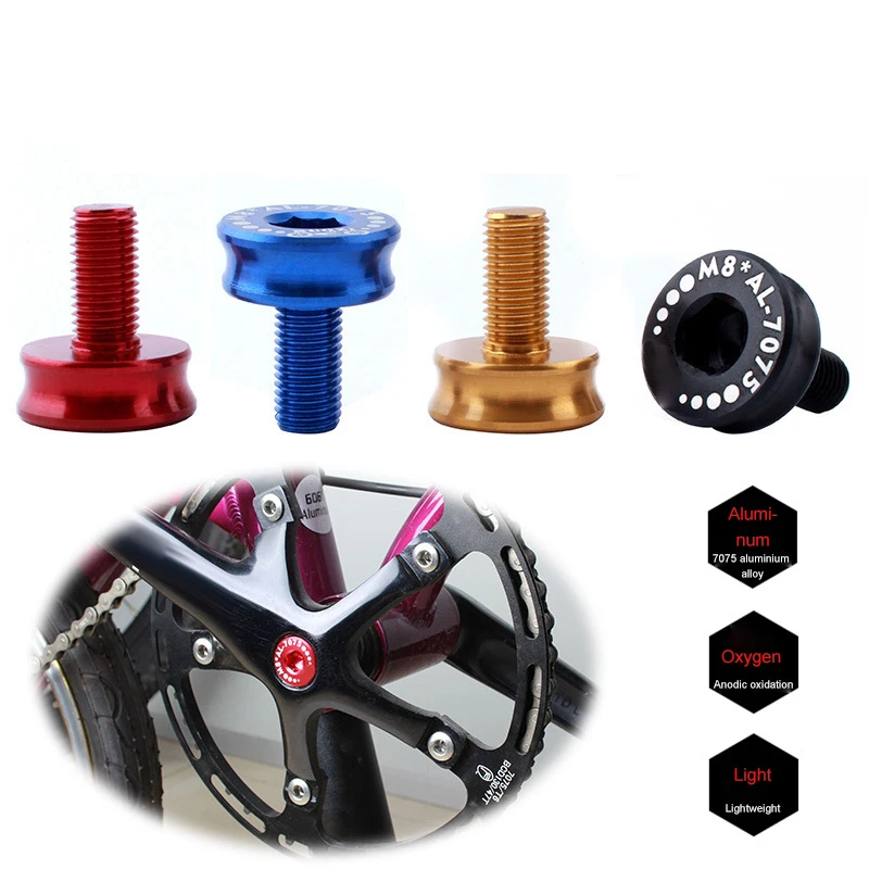 

Bicycle Square Hole Central Axis Bracket Screw Bracket Crank Folding Bicycle 7075 Aluminum Alloy Seal Waterproof Bicycle Screw