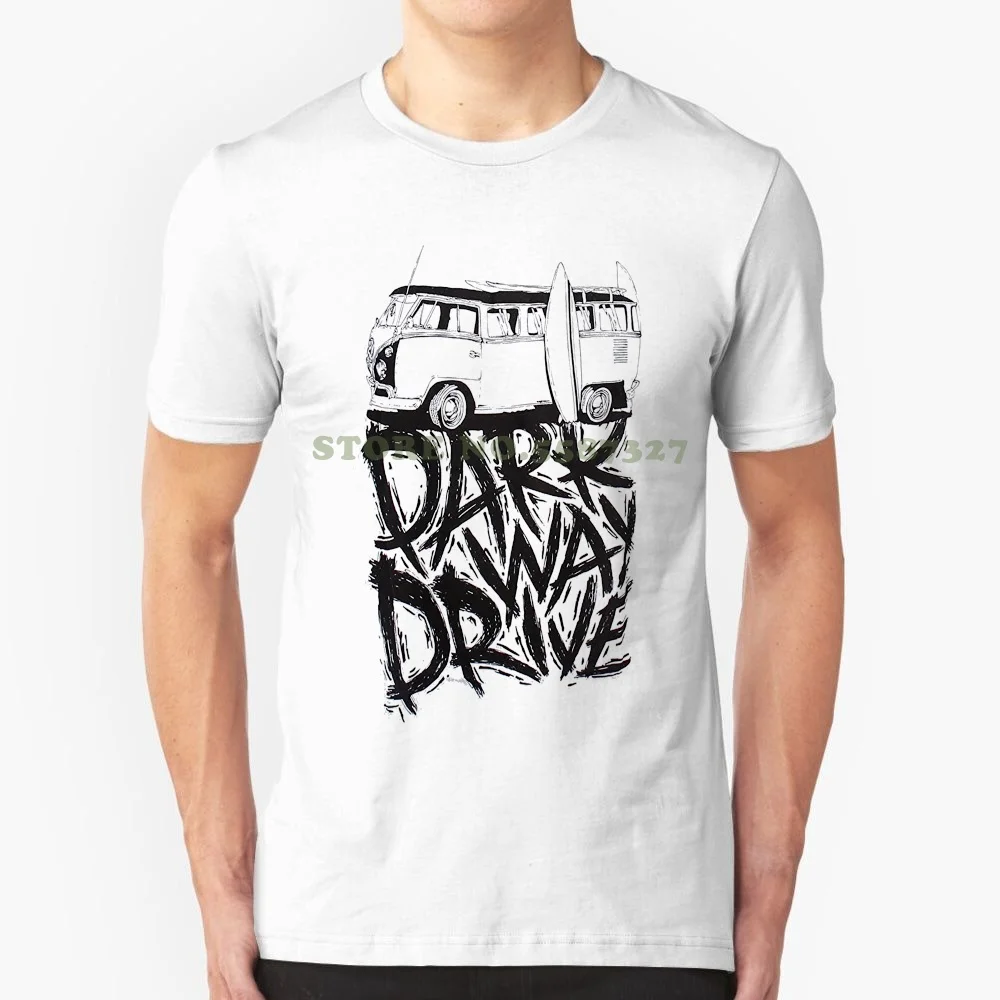 Short Sleeve Cotton T Shirts Man Clothing Parkway Drive Kombi Men's Slim Fit White T Shirt