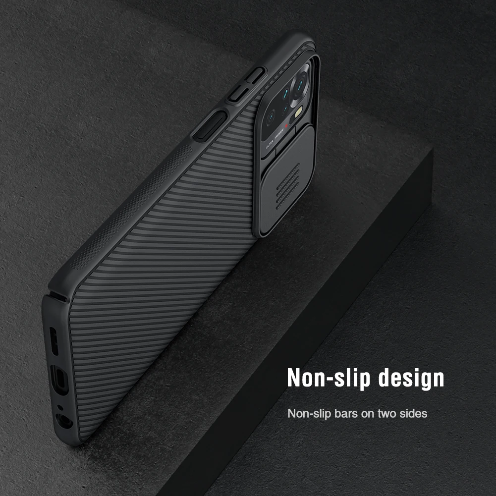 Redmi Note 10 Pro Case Nillkin Slide Camera Protection Cover for Xiaomi Redmi Note 10 Pro Max 10S Note10 4G 5G Casing