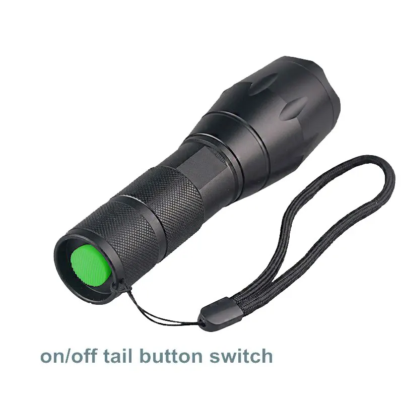 GM Powerful 3W T6  LED Flashlight 5-Mode 450 Lumens Latern G700 Military Grade Zoom Tactical LED Flashlight For Camping Hunting