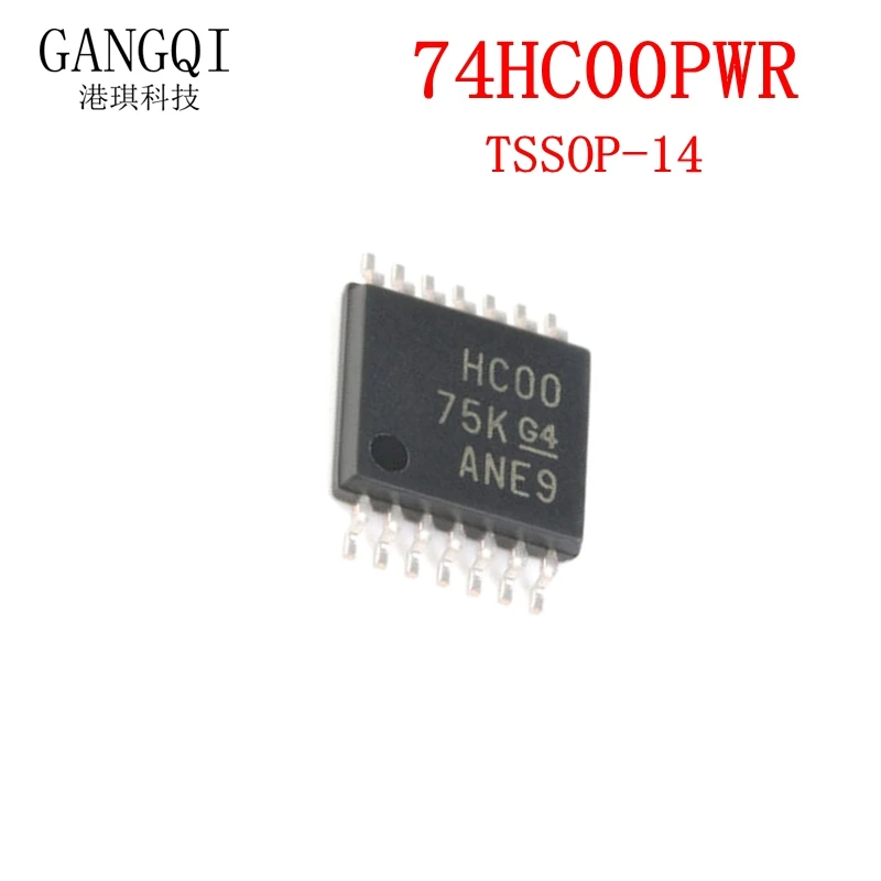 10PCS SN74HC00PWR TSSOP-14 74HC00PWR TSSOP14 74HC04PW 74HC125PW 74HC14PW 74HC32PW 74HC74PW 74HC86PW 74HC164PW TSSOP