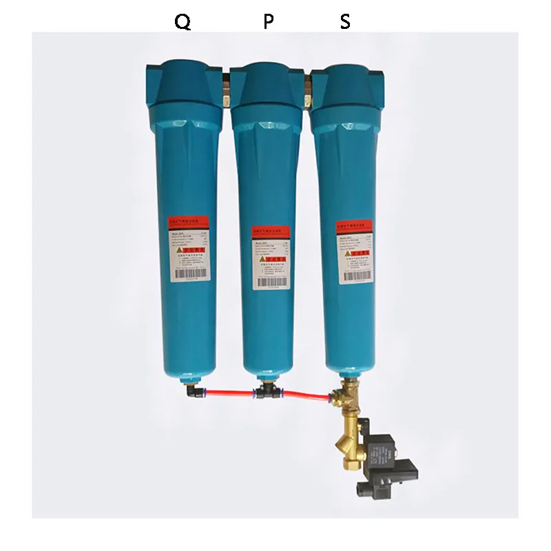 1.0Mpa Automatic Dryer DN40 Oil Water Separator 060 Q/P/S/C Air Compressor Dryer Compressed Air Precision Filter Dryer QPSC