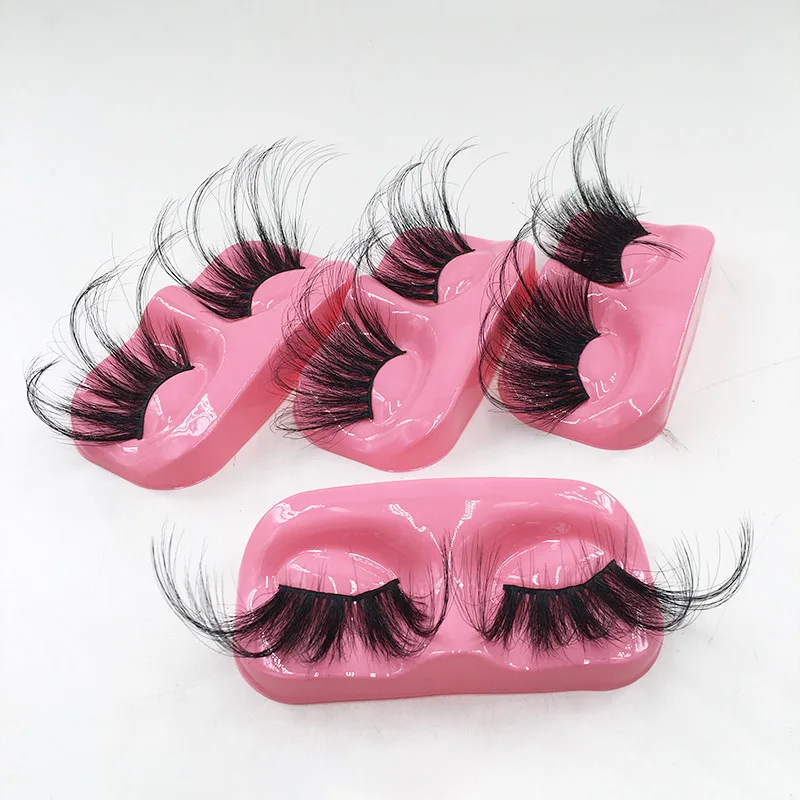 Eyelash Extensions 3D False Eyelashes Dramatic Thick Long 70mm Mink Eyelashes with Bling Flowers