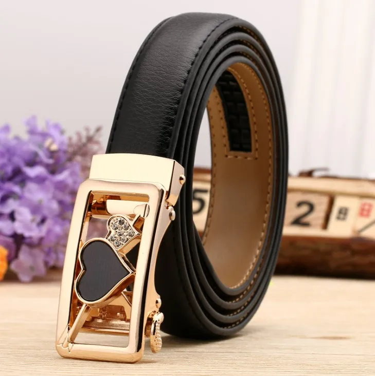 Women belts For Women\'s Jeans Fashion Buckle Waist Leather Strap High Quality Designer Strap belt Cinturon Mujer Cowskin belt