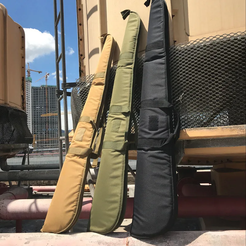 Bolsa táctica para pistola de 125cm, funda para Rifle de aire al aire libre, bolsa de caza Airsoft, mochila con correa para el hombro para Rifle de