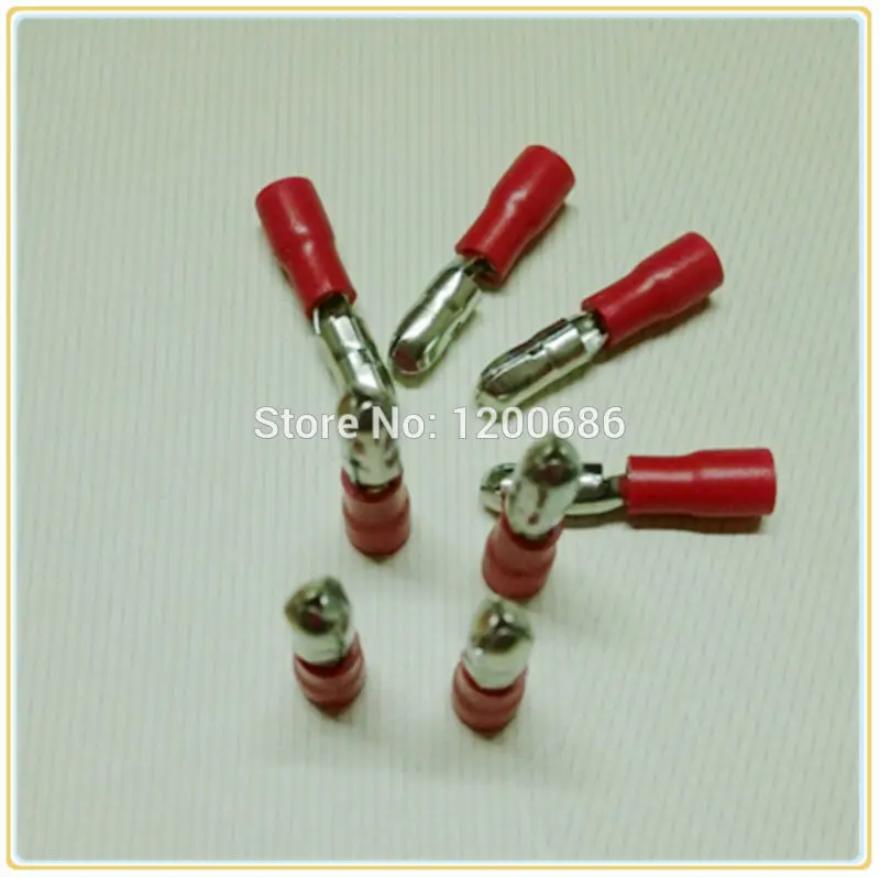 

4.0 mm Bullet MPD1-156 Red Male Insulated Terminal