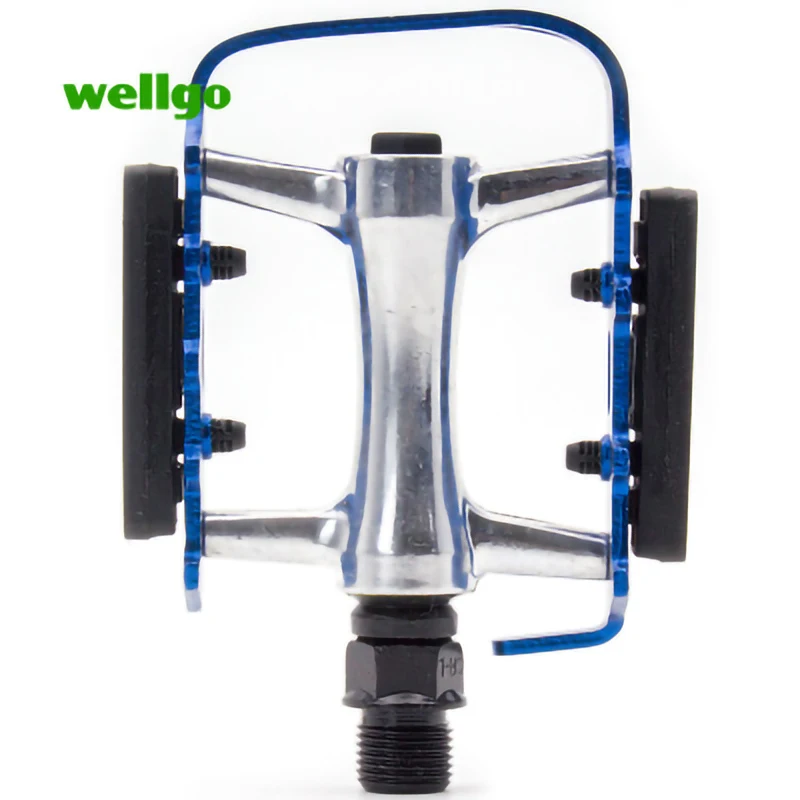 Wellgo M20 Aluminum Alloy Bearing Pedals Ultralight Road Cycling Bicycle MTB Folding Bike Pedals Bikes Accessories