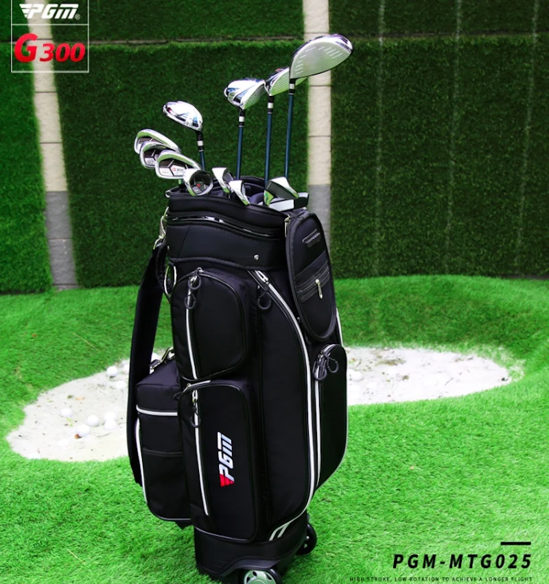 PGM G300 Golf Clubs Set Titanium Alloy Men Beginner 12pcs with Telescopic/Standard Bag MTG025 Wholesale