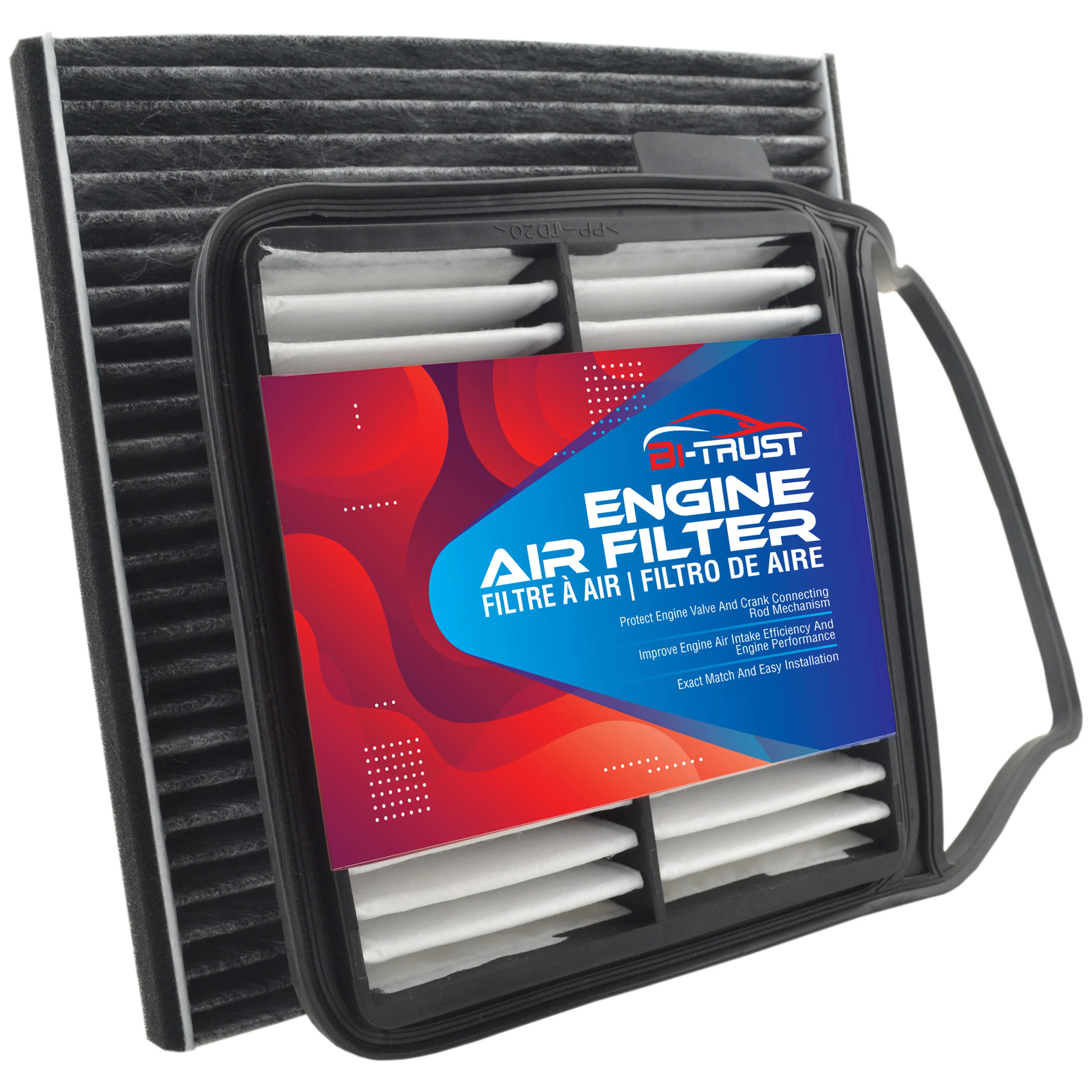 

Bi-Trust Engine & Cabin Air Filter Set for Toyota Prius 04-09 CA10159,17801-21040,87139-33010,CF10132