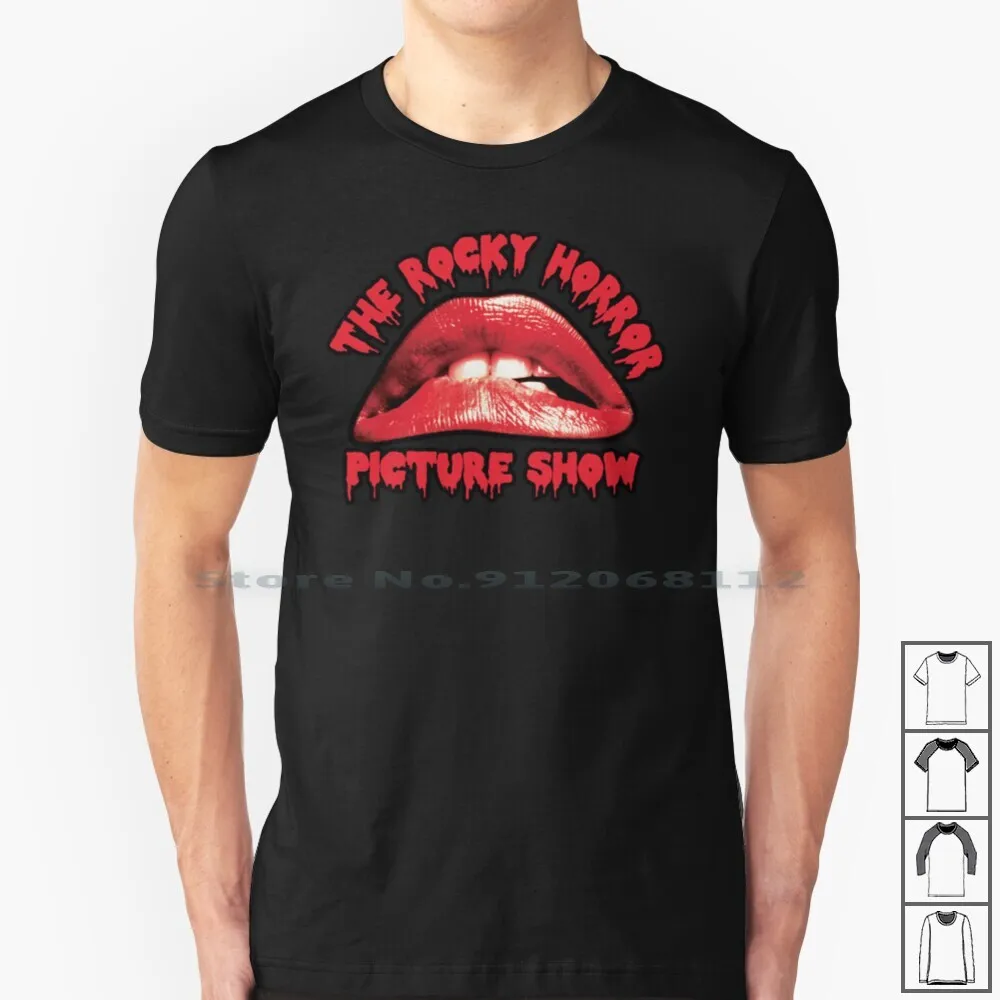 Horror Picture Show T Shirt 100% Cotton Horror The Horror Picture Show Damn It Janet Lips Horror Picture Show Rhps Trhps Horror