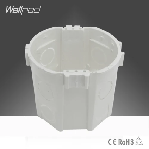 Wallpad 73*62MM EU European Standard Cassette Universal Wall Mounting Box for Wall Switch and Socket Back Box, Free Shipping