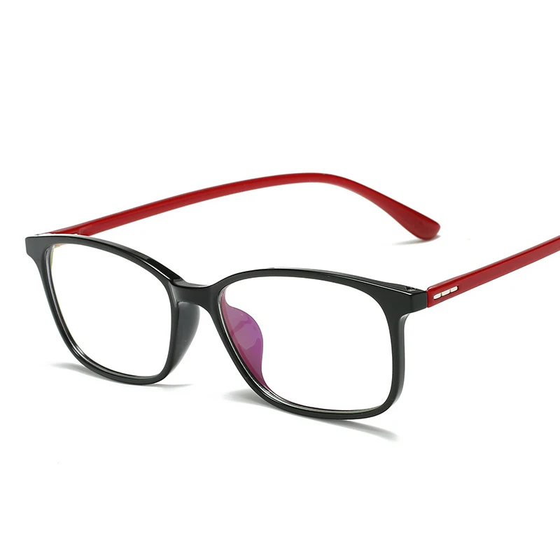 Anti Blue Ray Light Blocking Filter Reduces Digital Eye Strain Clear Regular Computer Gaming Glasses Improve Comfort XH11679