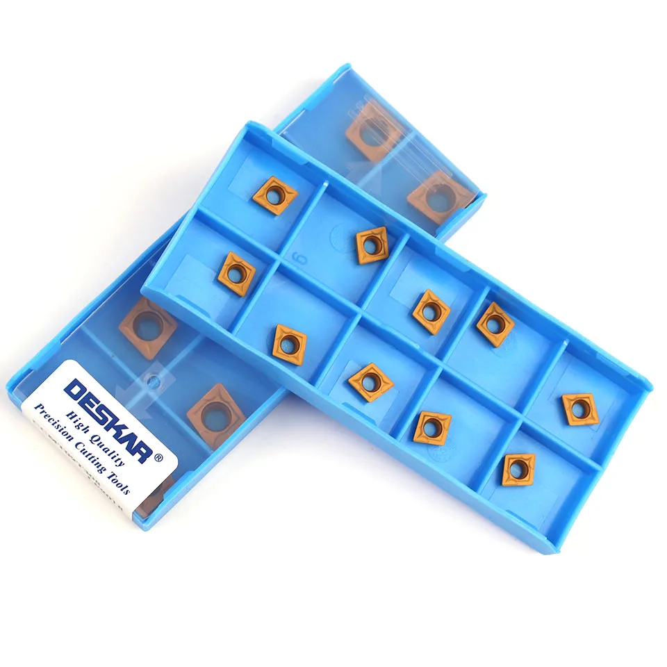 DESKAR CCMT060204 CCMT09T304 CCMT09T308 CCMT060208 LF9018 Carbide Lắp Dụng Cụ Xoay Bên Trong Máy Tiện Lắp Sản Phẩm Chất Lượng Cao