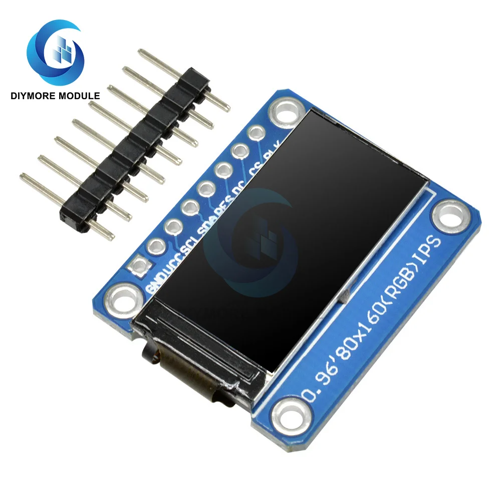 Módulo de pantalla LCD IPS de 0,96 pulgadas a todo Color, controlador ST7735S, interfaz Serial SPI de 3,3 V para Arduino