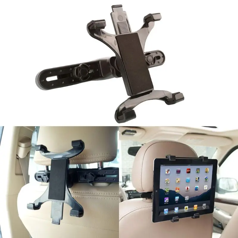 Universal 360 Degree Rotation Car Back Seat Headrest Tablet Stand Mount Holder For ipad/Samsung/Huawei 7-11 Inch Tablet/GPS