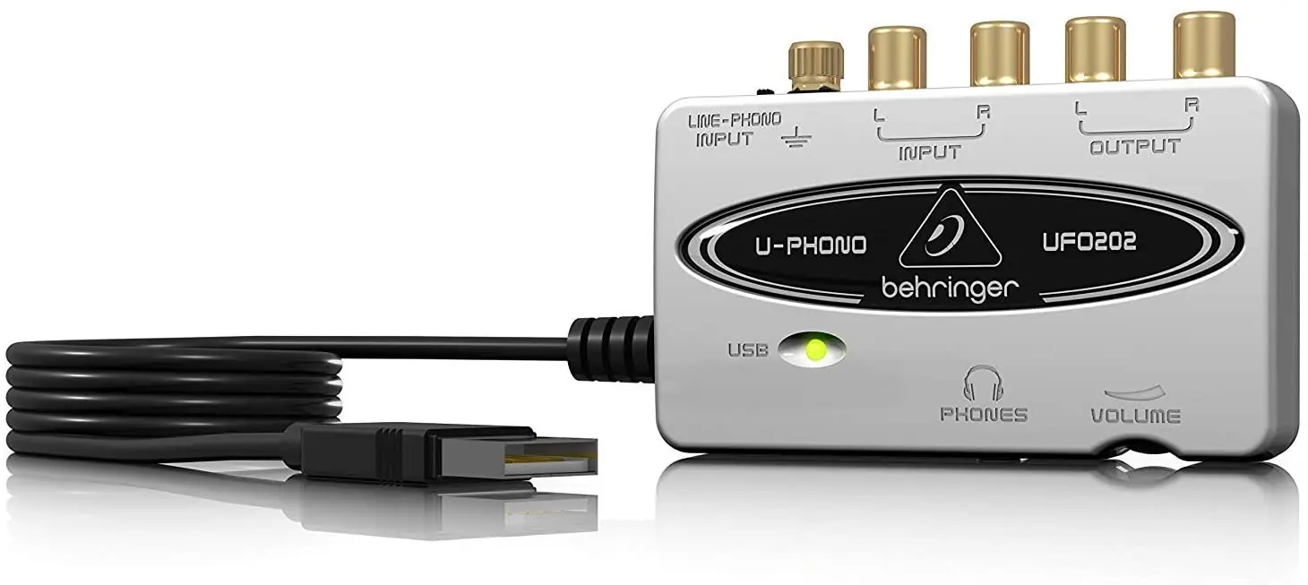 مُقيّم شامل لجهاز Behringer U-Phono UFO202: لماذا يُعد خيارًا مثاليًا لمحبي الصوت الأصلي؟