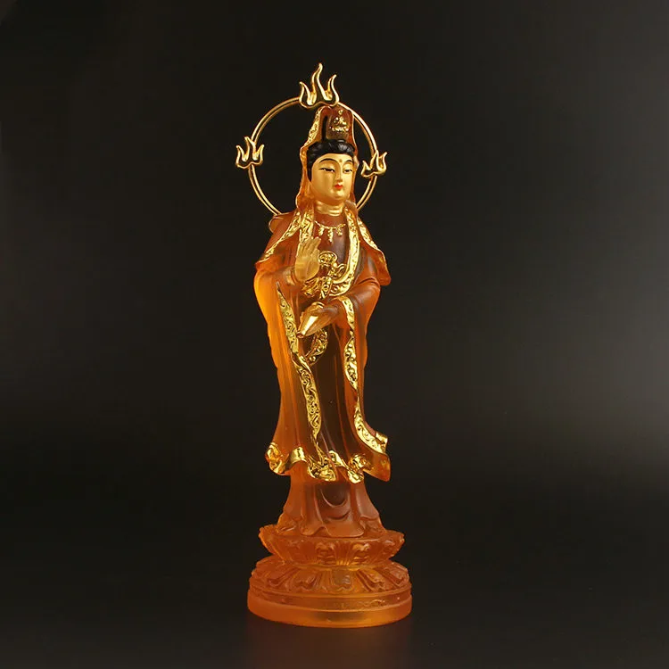 Amitabha small Buddha statue, exquisite car decorations peace Buddha