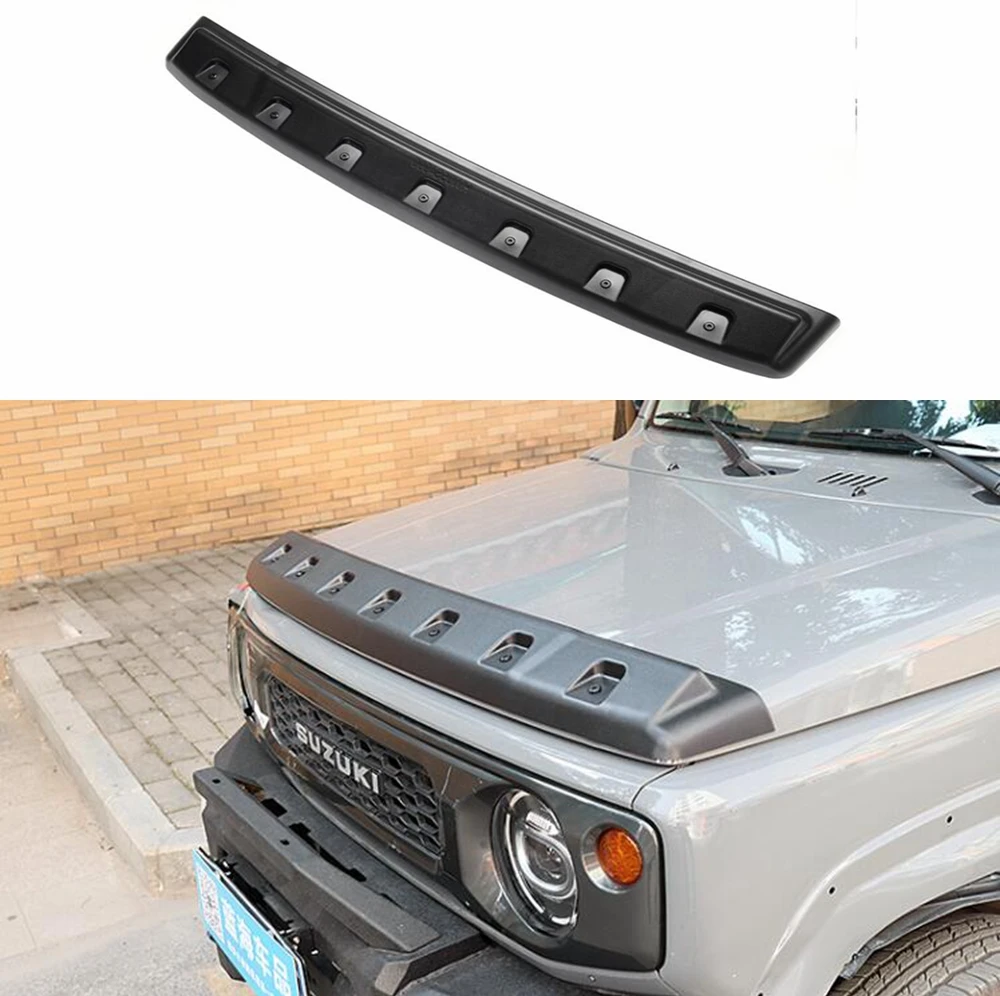 

Exterior Accessories For Jimny Car Front Hood Protector Bug Sandstone Block Deflector Shield For Suzuki Jimny 2019 2020