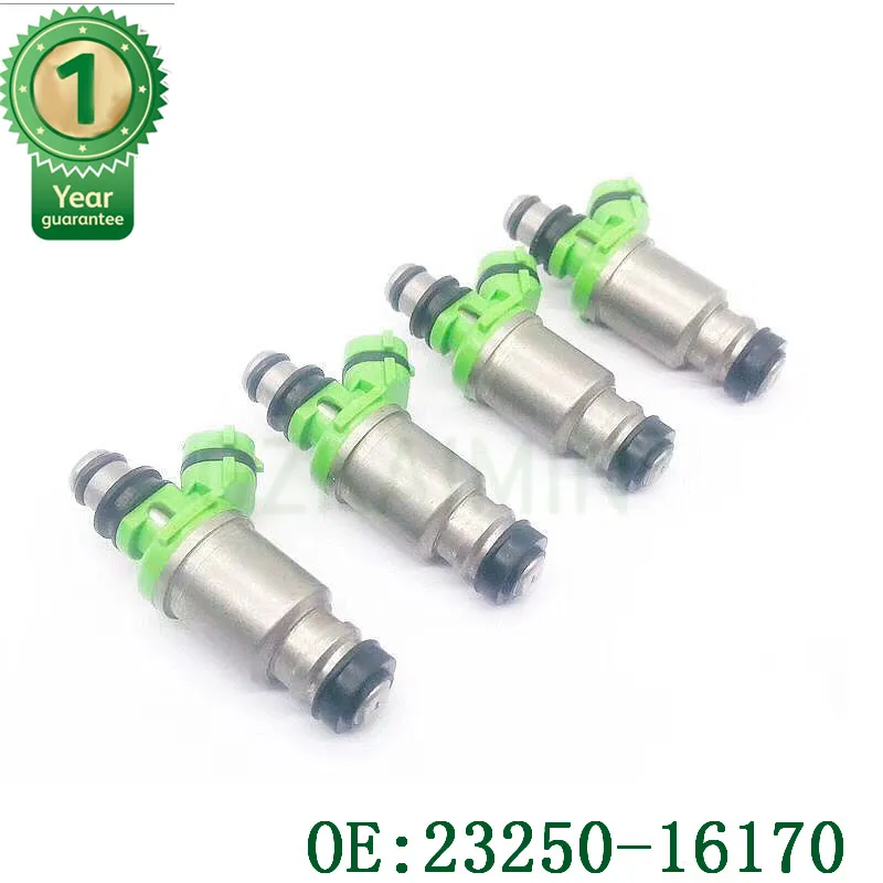 

Set Of 4 PCS Fuel Injectors NOZZLE FOR 23250-16170 2325016170 23209-16170 FOR Original for Toyota Crown 4AFE