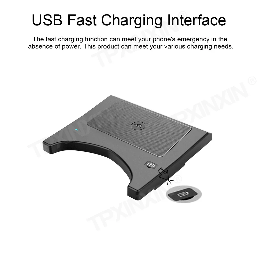 Car Wireless Charger for Honda HR- V 2017-2018 Honda XR-V 2017 Intelligent Infrared Fast Sensitive Charging Phone Holder