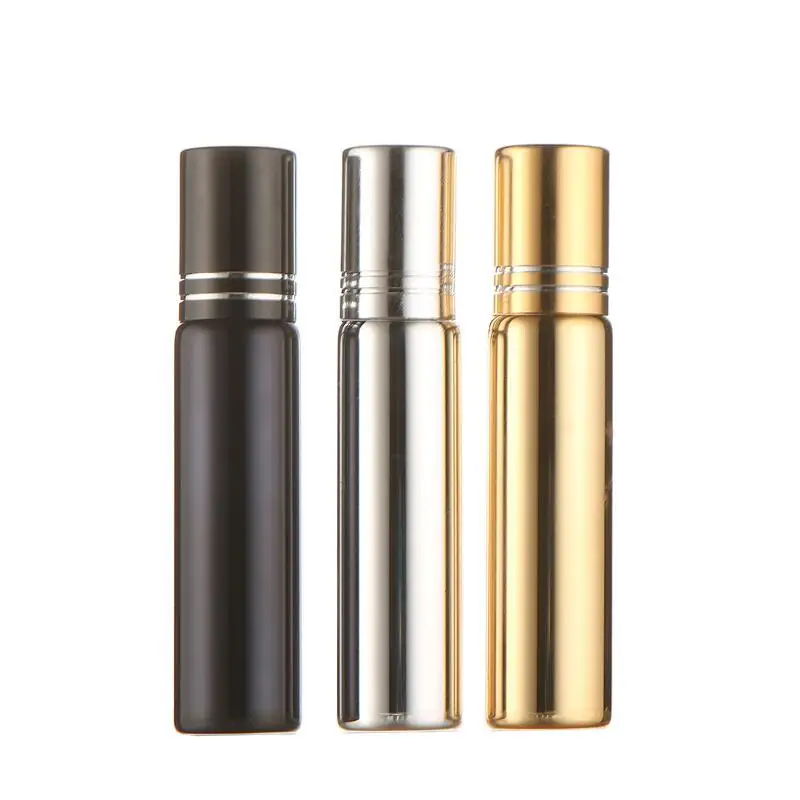 

10ML Mini UV Plating Perfume Spray Bottles Refillable Portable Sample Empty Atomizer Containers LX4114