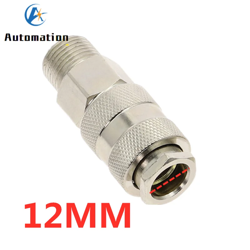 EU Type Quick Push In Connector Pneumatic Fitting High Pressure Coupler Coupling Work On Air compressor European standards