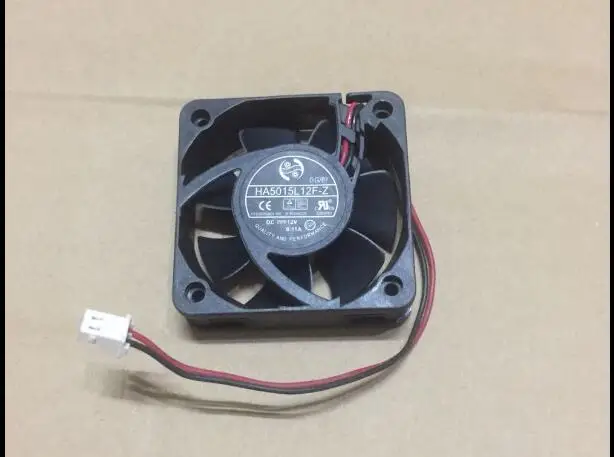 

ONG HUA HA5015L12F-Z DC 12V 0.11A 50x50x15mm 2-Wire Server Cooling Fan