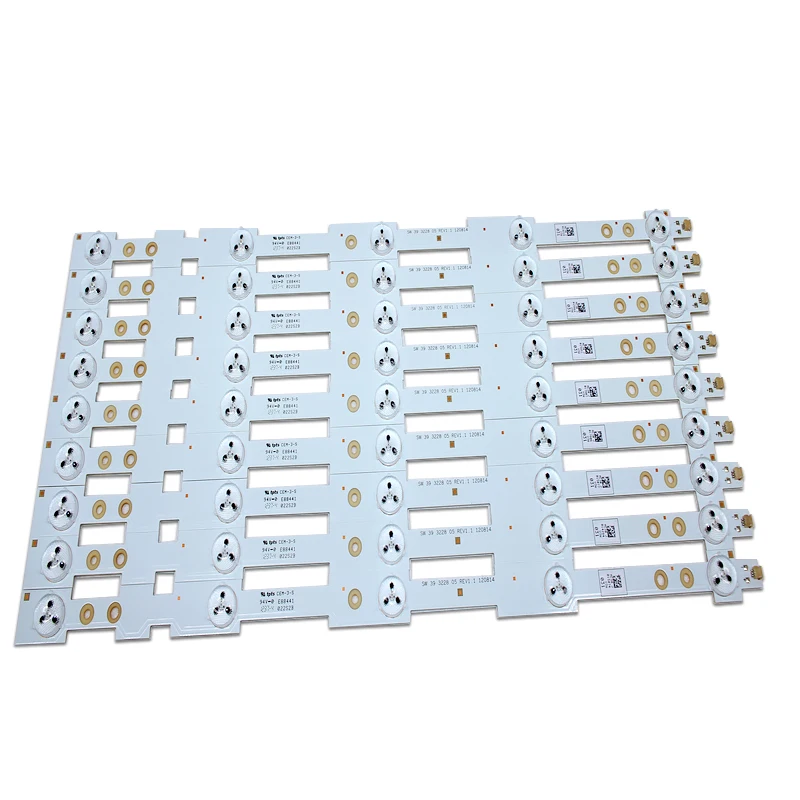 

18PCS/lot 39" LED strip SW 39 3228 05 REV1.1 120814 5 LEDS(1 LED 3V) 420mm