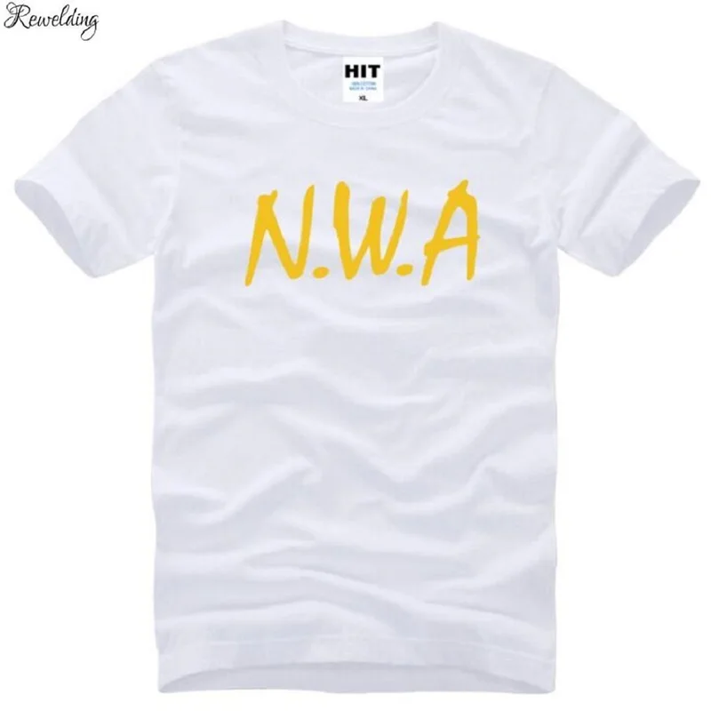 Summer Style NWA N.W.A. T Shirts Men Cotton Short Sleeve Letter Printed Men\'s T-Shirt Fashion Male Street Rap Hip Hop Top Tees