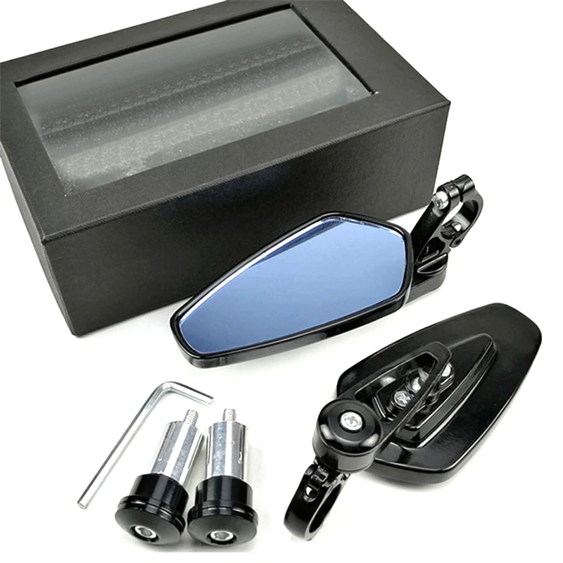 Espejos laterales para manillar de motocicleta, retrovisores para YAMAHA R6 R1 MT 09 10 TMAX XMAX WR 125 250 KTM DUKE 690 125 200 390