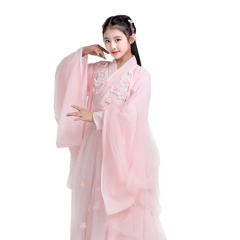 Chinese Dress Oriental Style Fairy Hanfu Costume Cosplay Ancient Traditional Elegant Tang Dynasty Princess Performance Clothes