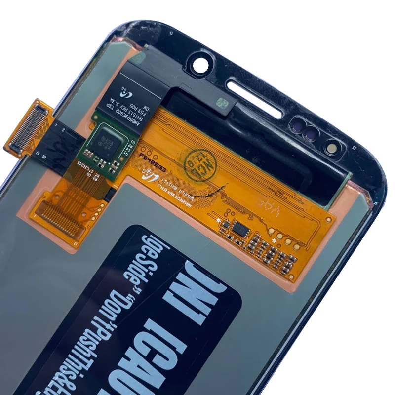SUPER AMOLED Display For Samsung S6 Edge LCD Display With Frame 5.1\