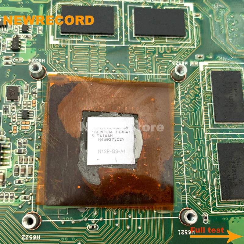 Imagem -05 - para Asus N73sv N73s 60-n1rmb1100-c0b 60-n1rmb1400 Placa Principal Intel Hm65 gt 540m Gpu Laptop Motherboard Totalmente Testado