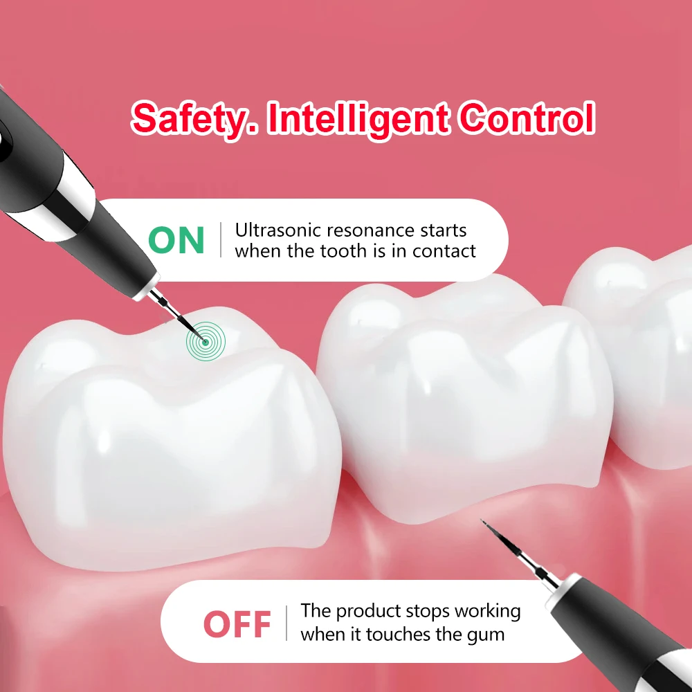 Elettrico portatile sonico rimozione del tartaro dentale detergente per i denti sbiancamento dei denti pulizia dentale scaler rimozione del tartaro